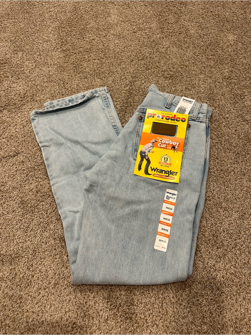Wrangler Light Blue Men’s Bootcut Jeans